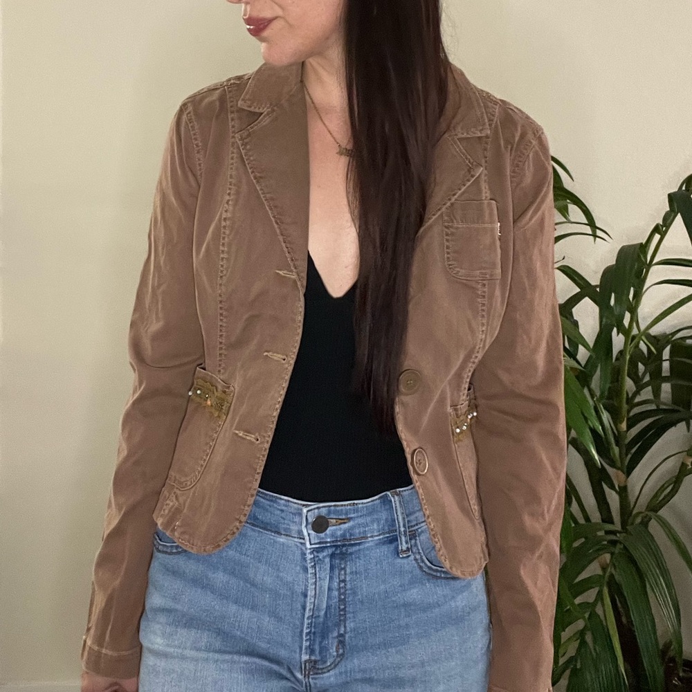 PLUGG | Vintage Salmon Blazer